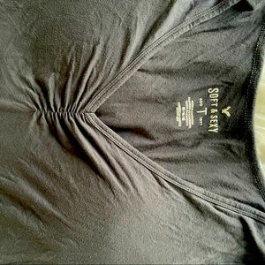 Gray Long Sleeve Tee